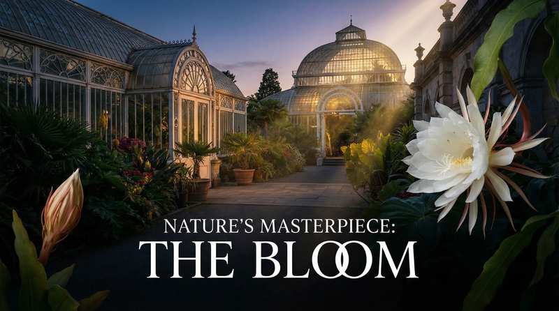 国产视频植物视频-花朵绽放延时摄影视频